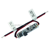 Interrupteur de porte à capteur LED mini Skydance E1-D 4A, sortie 12-24V, connecté directement à la bande LED basse tension