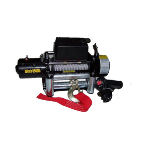 12500Lbs Capacité de Traction 4X4 Application Électrique <span class=keywords><strong>12V</strong></span> Câble D'alimentation electric_winch Avec Corde - Product Image 4