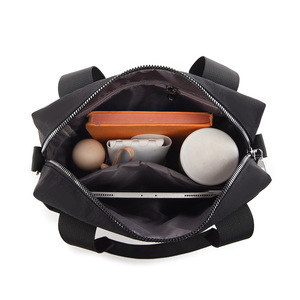 Sac fourre-tout unisexe personnalisable en tissu Oxford multi-poches grande capacité, idéal pour le travail et les voyages – Offre spéciale - Product Image 5