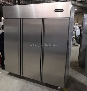 Congelador y Refrigerador Comercial de Acero Inoxidable para Exhibición en Cocina, Modelo ST-4FC, Vertical - Product Image 2