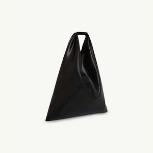 <span class=keywords><strong>Sac</strong></span> seau triangulaire <span class=keywords><strong>MM6</strong></span> de taille moyenne, grande capacité, sans logo, pour l'automne, usage quotidien, unisexe, à porter à la main ou à l'épaule - Product Image 3