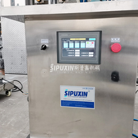 Machine de remplissage de parfum Sipuxin 4 têtes à pression négative Composants de base PLC Remplit l'huile dans l'emballage en verre Parfum aux phéromones