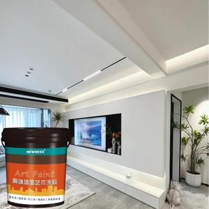 Peintures pour fabricants, projets DIY, peinture murale intérieure lavable anti-taches à base d'émulsion acrylique et de latex pour la maison - Product Image 1