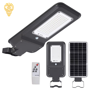 Ngoài trời không thấm nước 60 Wát năng lượng mặt trời đèn đường với Led an ninh cảm biến chuyển động cho vườn IP65 đánh giá - Product Image 1