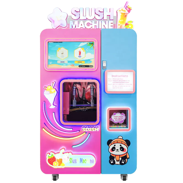 The New Automatic Slush Machine the Commercial Arcade Vending Machine the Slush Ice Machine