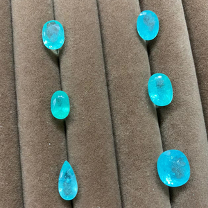 Astwo Luxury Lab Grown Gemstone Yaga75ペアチャームラボトルマリンナチュラルパライバトルマリン - Product Image 4