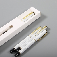 Stylos Accessoires de bureau Fournitures scolaires Nouveau stylo à bille en métal personnalisé Cadeaux d'affaires Logo personnalisé Signature