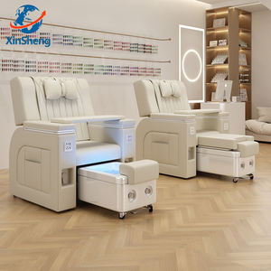 เก้าอี้ทำเล็บเท้าไฟฟ้าควบคุมระยะไกลแบบทันสมัยสำหรับร้านทำเล็บเท้าเฟอร์นิเจอร์สปาเท้า - Product Image 4