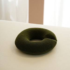 2PCS Dark Green Half Moon Bolster Pillow for Legs Under Knee Pillow for <strong>Sleeping</strong> <strong>on</strong> Back - Product Image 6