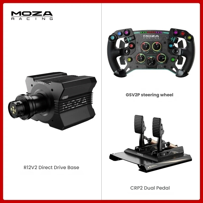 Black-R12 V2 + GS V2P + CRP2 แป้นเหยียบ 2 ชิ้น