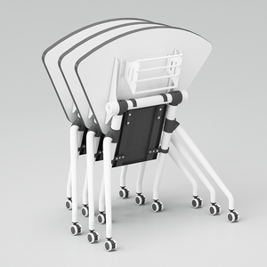 Mesa de Conferencia Modular de Melamina E1 para 8 Personas, Extensible, Duradera y Ergonómica, para Sala de Capacitación y Seminarios - Product Image 5