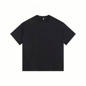 Custom Design 260gsm 100% Cotton Heavyweight Acid Wash T <b>Shirt</b> Men's Tees 2025 Summer Popular DTG Screen Print - Product Image 3