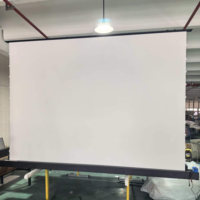 Écran de projection électrique motorisé ALR 72-120 pouces pour home cinéma, anti-lumière ambiante