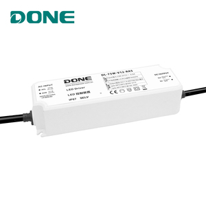 <span class=keywords><strong>Driver</strong></span> <span class=keywords><strong>LED</strong></span> Impermeabile IP67 DONE RAS-75 75W con Dimmerazione DALI-2, Tensione Selezionabile 12V/24V/36V per Illuminazione Pubblicitaria e Giardino - Product Image 1