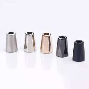 金属靴レースアグレット真鍮金属先端ドローストリングコードエンドストッパーストラップメタル - Product Image 1