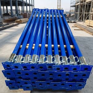 เสาเหล็กยืดหดเคลือบผงสำหรับรองรับอาคารชั่วคราวและแบบหล่อคอนกรีต - Product Image 1