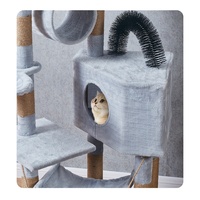 Grands meubles d'escalade pour chats à gratter, maison de luxe, jouet pour chaton, arbres en Sisal