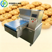Machine à fabriquer des biscuits au sésame, machine à fabriquer des tasses à café en forme de biscuits, ligne de production de machines à fabriquer des biscuits