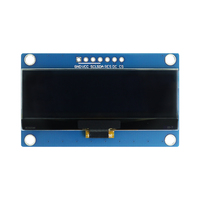 Módulo de Pantalla PMOLED de 2.05 Pulgadas, Resolución 128*32, Pantalla Blanca, Controlador SSD1309, Módulo de 7 Pines, Compatible con Interfaz SPI/I2C