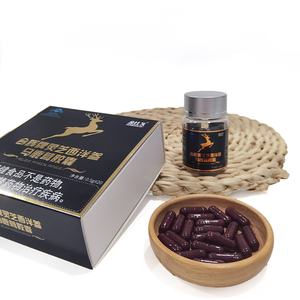 Yüksek kaliteli Ganoderma Lucidum amerikan <span class=keywords><strong>Ginseng</strong></span> ve at geyik boynuz kapsüller bitkisel sağlık ürünleri erkekler için - Product Image 3
