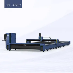 Máquina de corte láser de fibra de metal, cortador láser de alta velocidad cnc de 1000W, 1500W y 2000W