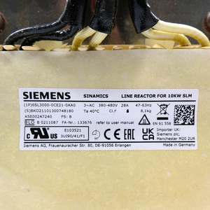 Nouveau réacteur de ligne SINAMICS 6SL3000 0CE21 0AA0 pour module de ligne intelligent 10kW 3AC 380-480V - Product Image 1