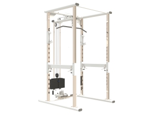 Rack de Squat, <span class=keywords><strong>Cage</strong></span> de <span class=keywords><strong>Musculation</strong></span>, Lat Pulldown, Rameur Basse, Multifonction avec Système de Poulies à Câble, Commercial et Domestique, Tout-en-un pour <span class=keywords><strong>Musculation</strong></span> - Product Image 3