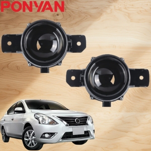 PONYAN LED luces antiniebla <span class=keywords><strong>de</strong></span> doble haz Drl para Nissan Sunny <span class=keywords><strong>VERSA</strong></span> LATIO Teana Altima luces antiniebla universales Luz <span class=keywords><strong>de</strong></span> haz alto-bajo 12V - Product Image 3