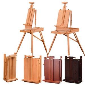 <span class=keywords><strong>Chevalet</strong></span> français avec boîte à croquis <span class=keywords><strong>Chevalet</strong></span> de <span class=keywords><strong>peinture</strong></span> d'art pour adultes avec bandoulière Chevalets portables de style français pour la <span class=keywords><strong>peinture</strong></span> et le dessin - Product Image 3