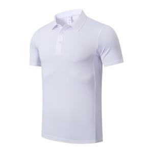 Anti-rughe da <span class=keywords><strong>uomo</strong></span> per Polo 80% poliestere 20% Spandex tessuto a maglia in tinta unita - Product Image 2