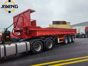 Semirremolque de <span class=keywords><strong>jaula</strong></span> con lados abatibles y múltiples ejes, 60 toneladas, para transporte de heno, grano y patatas, con postes extraíbles - Product Image 3