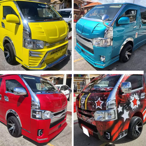 Capó de motor modificado para coche Hiace KDH200, capó estrecho 1695 de cuerpo ancho 1880 OEM - Product Image 3