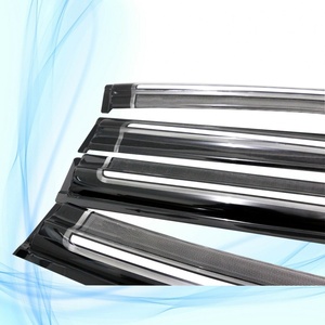 Car Weather Rain shields Windoe Visor Door Visor for Toyota Hilux 2015 - Product Image 3