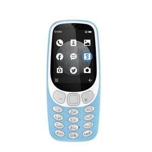 <span class=keywords><strong>Telefono</strong></span> Cellulare Classico 3310 2017 2G Sbloccato con Display QVGA 2.4, Fotocamera 2MP, Batteria 1200mAh, BT, FM, MP3, MicroSD, Robusto - Product Image 1