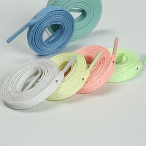 HFGlow-in-the-Dark Reflective 8mm Polyester Double Hollow Flat Shoelaces - Product Image 3