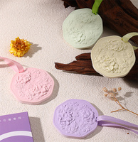 Diffuseur d'huiles essentielles en plâtre pour voiture, parfum camélia, purificateur d'air, décorations intérieures pour voiture