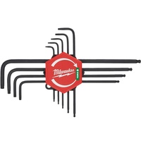 4932492693 Jeu de clés Torx en forme de L, 9 pièces, pour vis Torx, outils à main