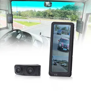 Полноцветное автомобильное электронное зеркало заднего вида MCY с IPS-экраном 12,3 дюйма для слепых зон, грузовиков, автобусов