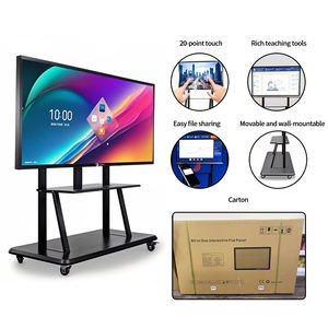 Tablero inteligente de 75 pulgadas, pantalla táctil 4K, pizarra blanca, pantalla plana interactiva para enseñanza escolar, educación - Product Image 3