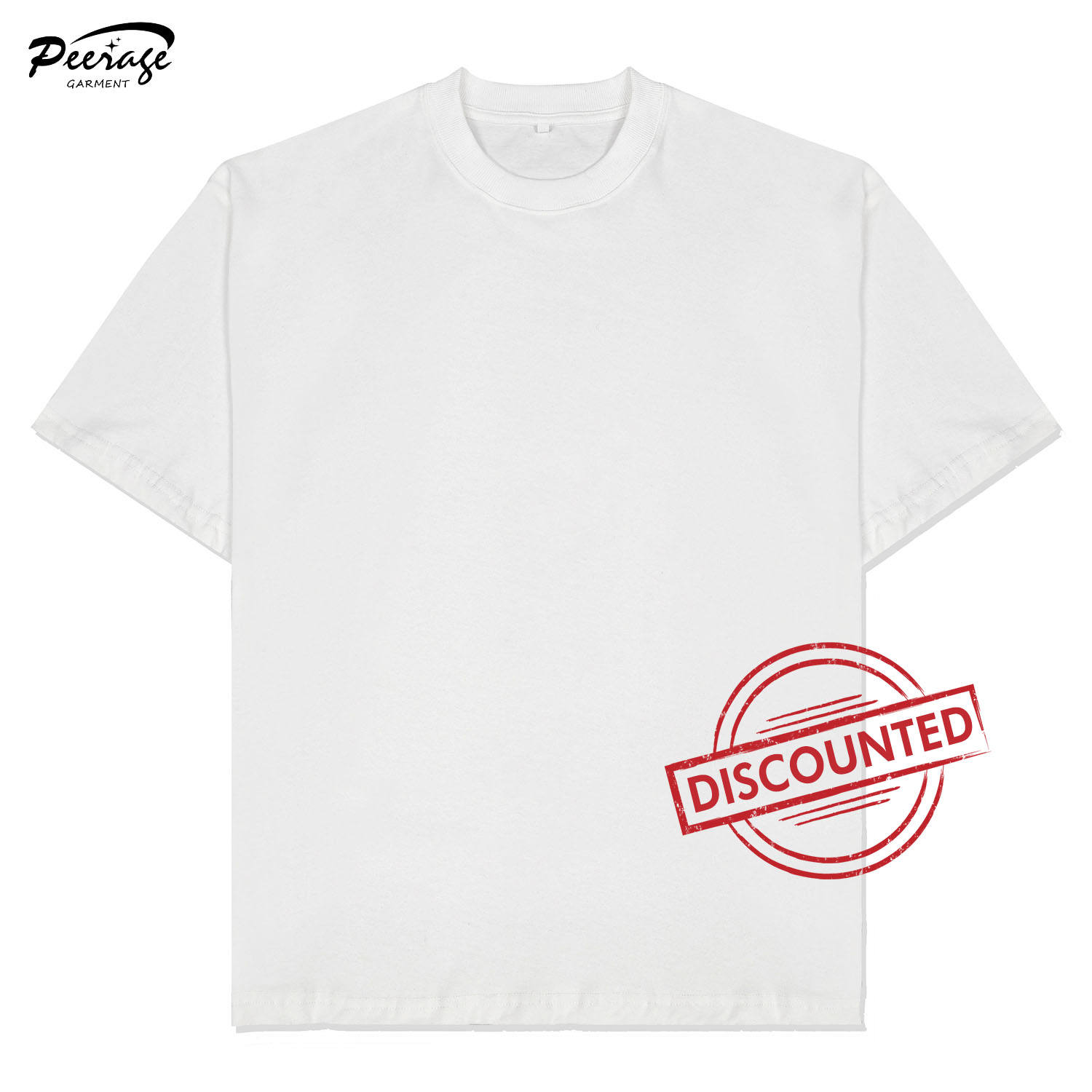 โอเวอร์ไซส์ สีขาวล้วน