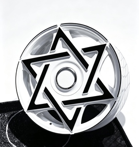 Jantes en alliage forgé monobloc Star Hexagram, style audacieux pour voitures tuning et modèles personnalisés - Product Image 2