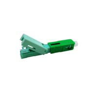 FTTH Fibra Óptica SC/PC SM Conector Rápido Preintegrado Adaptador de Conector Rápido Componentes Pasivos Ópticos