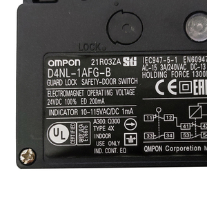 D4NL-2HFG-B FANUC Machine Guard Lock Safety Door Switch D4NL2HFGB - Product Image 2