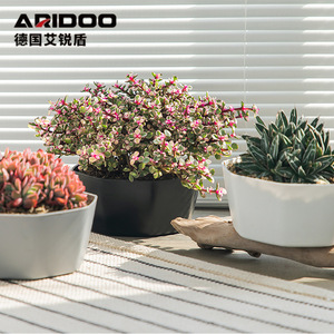 Macetas de Plástico Grueso Aridoo, Modernas, para Hogar y Jardín, Contenedores para Suculentas y Bonsáis - Product Image 1