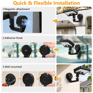 Lámpara Solar Plegable <span class=keywords><strong>de</strong></span> Pared con Sensor <span class=keywords><strong>de</strong></span> Movimiento Inalámbrico, Impermeable, Portátil, para Jardín, Patio, Valla, Cobertizo, Linterna <span class=keywords><strong>de</strong></span> <span class=keywords><strong>Exterior</strong></span> - Product Image 6