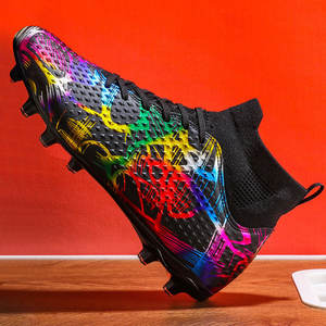 Chaussures de football personnalisées pour hommes, vente en gros d'usine, pour sports de plein air, nouvelles chaussures de football populaires, été, taille 35-46 - Product Image 6