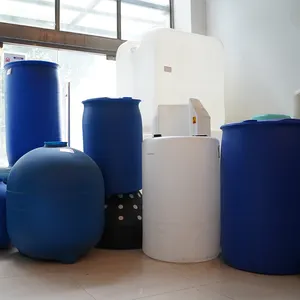 TONGDA 1000L HDPE kimyasal Ibc tankı yapımı plastik su tankı makinesi