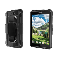 Tablette Android robuste de 7 pouces, IP67, 4G LTE, NFC, GPS, 64 Go, 4 Go, processeur octa-core, écran tactile, pour les services professionnels
