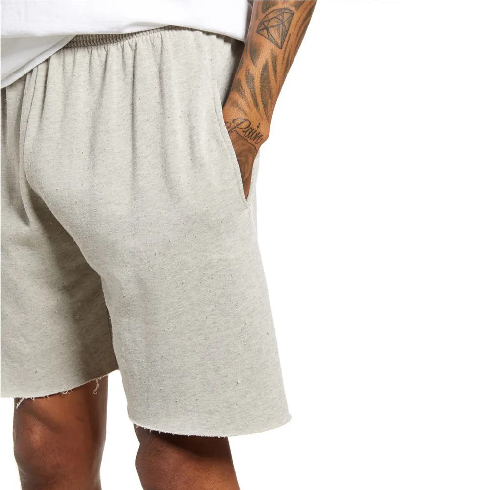 Custom Men's 50% Cotton 50% Polyester Urban Outfitters Cutoff Jogger Shorts