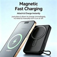 Nouvelle Station de Charge Super Rapide 22,5W 2026, Batterie Externe Magnétique 10000mAh avec Support pour Téléphone Portable iPhone